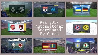 PES2017 AutoSwitcher Scoreboard [upl. by Beaston]