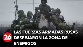 GUERRA RUSIAUCRANIA  Las fuerzas armadas rusas despejaron la zona de enemigos [upl. by Ledoux183]