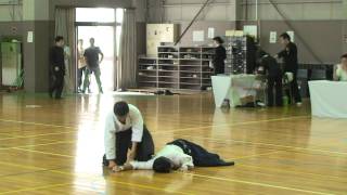 Seibukan Fusen Ryu Jujutsu at Meijo Daigaku 7410 [upl. by Hyams571]