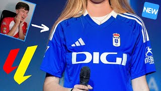 REACCIONO a la NUEVA EQUIPACIÓN ADIDAS del REAL OVIEDO para la TEMPORADA 20242025 [upl. by Lapides990]