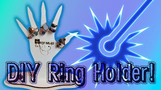 I made a Laser Cut Hand Display for Rings [upl. by Enelehs]