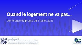 Conférence de presse dOlivier Salleron  4 juillet 2023 [upl. by Ahsiekahs]