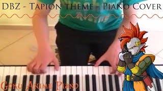 DBZ  Tapion theme  Piano Cover  Goku Anime Piano [upl. by Lizzy]