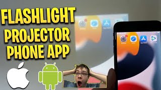 Flashlight Video Projector App Download Tutorial ✔️iOS amp Android Holoflash Download App 2024 [upl. by Dixon]