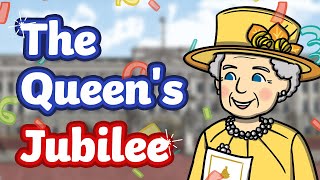 The Queens Jubilee  Platinum Jubilee 2022  Twinkl Kids Tv [upl. by Anyalram]