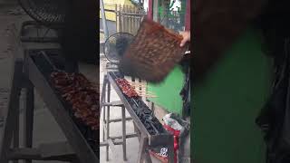 Sate kambing bumbu kecap gurih satekambing kulinerindonesia streetfood [upl. by Eidorb]