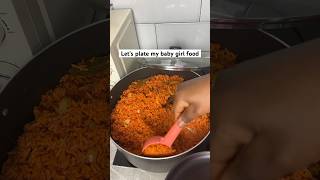 Sunday Jollof Rice and chicken jollofrice nigeriafood youtubeshorts shorts [upl. by Apurk]