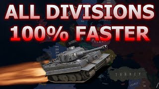 What if all Divisions were 100 faster  HOI4 Timelapse [upl. by Carlotta]