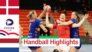 Denmark and Netherlands Handball Highlights Posten Cup Womens 2024 [upl. by Walton]