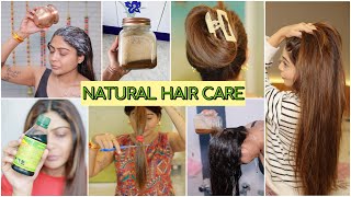 My Weekly NATURAL Hair Care Routine For Long Healthy amp Thick Hair  Rinkal Parekh [upl. by Laoj757]