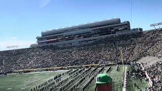 Greatest of all University Bands  ND Band March on to the Field [upl. by Vince]