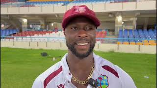 BIFF Sports  Roach ECSTATIC After 3For Puts WI On Verge Of Win  WI v BAN  1st Test [upl. by Kester]