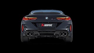 Silencieux AKRAPOVIC BMW M8 Competition F91F92F93 Ligne Echappement by SupRcarsfr [upl. by Fransen57]