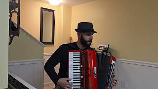 Spanish Eyes on accordion accordion fisarmonica akkordeon squeezebox accordionsolo acordéon [upl. by Wehhtam]