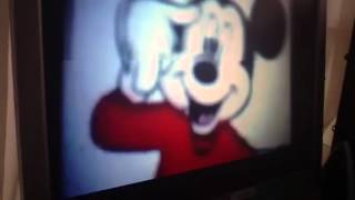 VHS Closing To Home Alone Mickeys Magic Christmas Snowed [upl. by Harihs]