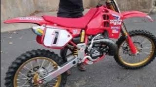 FASTEST CR500R EVER  89 KPR HONDA CR514 [upl. by Hettie]