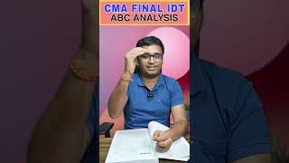 CMA FINAL IDT  LIST OF IMPORTANT TOPICS  TARGET 60  CA NIKUNJ GOENKA [upl. by Tabb]