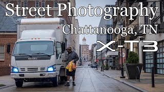 Fuji XT3 • Street Photography • Chattanooga TN [upl. by Manwell664]