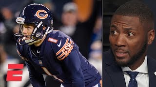 Reacting to Bears kicker Cody Parkeys missed field goal vs Eagles  NFL Primetime [upl. by Kcinnay]