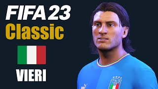 FIFA 23  VIERI  ITALIA  ICON  LEGENDS  TUTORIAL  STATS [upl. by Enalda179]