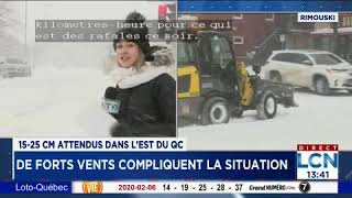 Direct LCN  Tempête hivernale [upl. by Ydne]