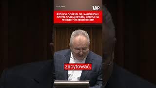 Rutnicki odgryzł się Jakubiakowi Dostał szybką ripostą Kolega ma problemy ze zrozumieniem [upl. by Zaria555]