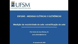 Medidas Elétricas e Eletrônicas  Aula 26  Estratificação do solo [upl. by Tnarud750]