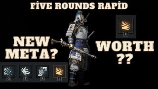 Musket Enjoy Build  Five Rounds Rapid Build  Conquerors Blade Gameplay Montage 2023 [upl. by Aremihc]