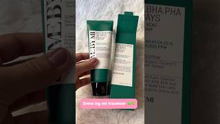 Somebymi ☘️  Best Acne face wash  SUBSCRIBE to my channel 🫶🏻💗 shorts ytshorts 1k [upl. by Frulla]