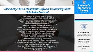 The Industrys 1 IUL Presentation Software 2024 Training Event Unlock New Features [upl. by Sokil]