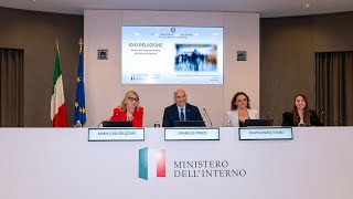 Presentazione della XXXI relazione sul fenomeno delle persone scomparse [upl. by Ellehcear780]