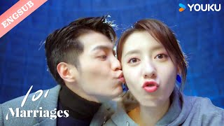 This is the only way I can sneak a kiss  101 Marriages💞 YOUKU [upl. by Atteyek771]