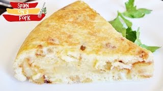 How to make Tortilla Española  Spanish Potato Omelette Recipe [upl. by Adiaj]