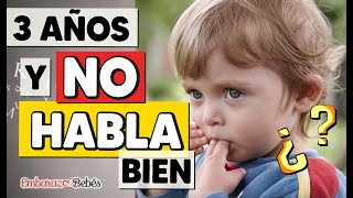 MI NIÑO de 3 años NO HABLA BIEN🤐❌ TRUCOS para enseñar a Hablar y Estimular el Lenguaje [upl. by Mareld]