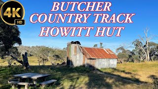 BUTCHER COUNTRY TRACK  HOWITT HUT  HIGH ELEVATION CAMPING  4X4 AUSTRALIA  VIC HIGH COUNTRY 4X4 [upl. by Ardnuahs334]