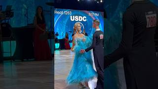 USDC Open to the World Dance Championships ballroomdancesportdancecompetitiondancevideo [upl. by Nnaaihtnyc]