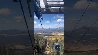 Flagstaff Fall Colors at Snowbowl gondola autumn fall fallcors arizona flagstaff [upl. by Ralip]