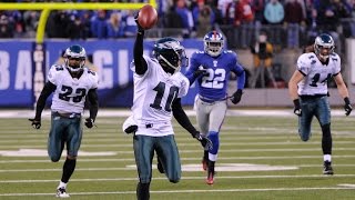 Miracle at the New Meadowlands Eagles vs Giants 2010 Week 15 highlights [upl. by Kcoj]