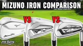 Mizuno Pro 225 vs JPX 921 Forged vs JPX 921 Hot Metal Pro  Mizuno Irons Comparison [upl. by Olumor460]