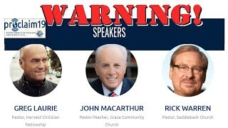 John MacArthur Partners With Rick Warren [upl. by Nodnorb]