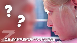 MARIJE DEELT EEN STOOT UIT AAN 🥊  De ZappsportKantine [upl. by Ynnavoj141]