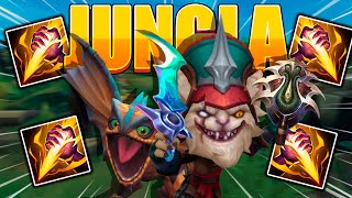 WTF KLED en la JUNGLA a 1 de VIDA es INMORTAL😱 RIDICULO el DAÑO de ESTA BUILD [upl. by Eelsha]