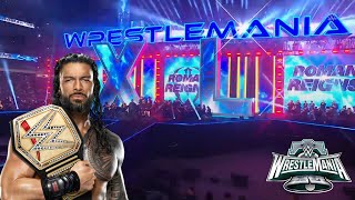 Roman Reigns  Wrestlemania 40 Full Theme Song quotHead of the Tablequot [upl. by Senecal]