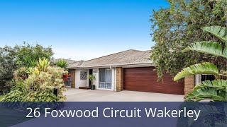 Just Listed  26 Foxwood Circuit Wakerley [upl. by Nailimixam790]