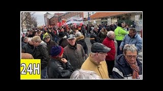 Grève du 22 mars a nantes grosse mobilisation mais fortes tensions lors de la manifestation [upl. by Currie273]