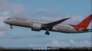 Air India 787 Landing amp Take Off  Sydney Airport [upl. by Lanna517]