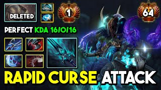 UNKILLABLE RAPID CURSE ATTACK OFFLANE Abaddon Harpoon Item Build Facing Against RANK1 Ember Spirit [upl. by Lonnie]