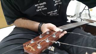 ASMR Guitar Cleaning and Restringing  Some Mistakes To Avoid [upl. by Lasiaf]