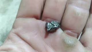 Metal detecting meteorites what do they ID as [upl. by Haeluj]