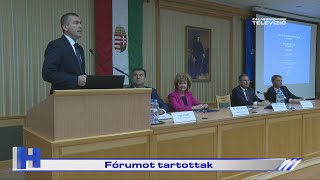 Fórumot tartottak – ZTV Híradó 20241106 [upl. by Tolmach]